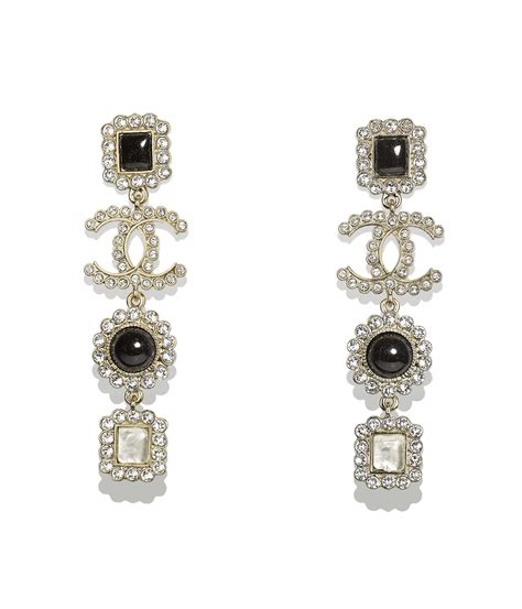 chanel kette und ohrringe|Chanel earrings official site.